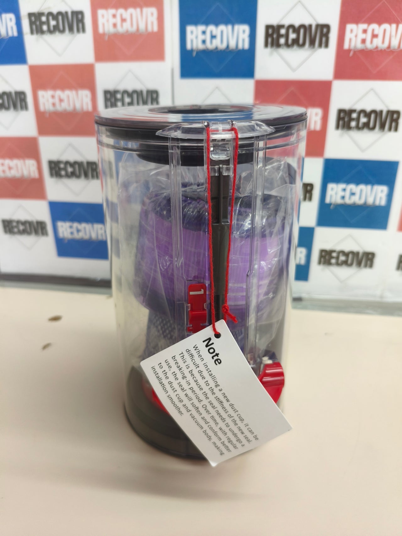 Depósito de polvo y filtro de repuesto para aspiradora Dyson V11/V15.