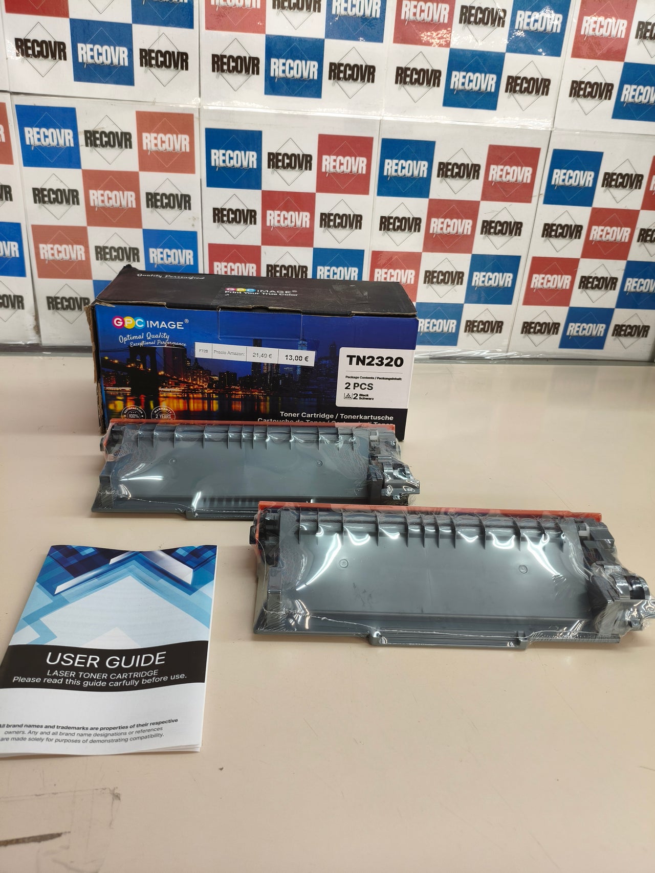 GPC IMAGE TN2320, tóner compatible Brother, pack 2 negros