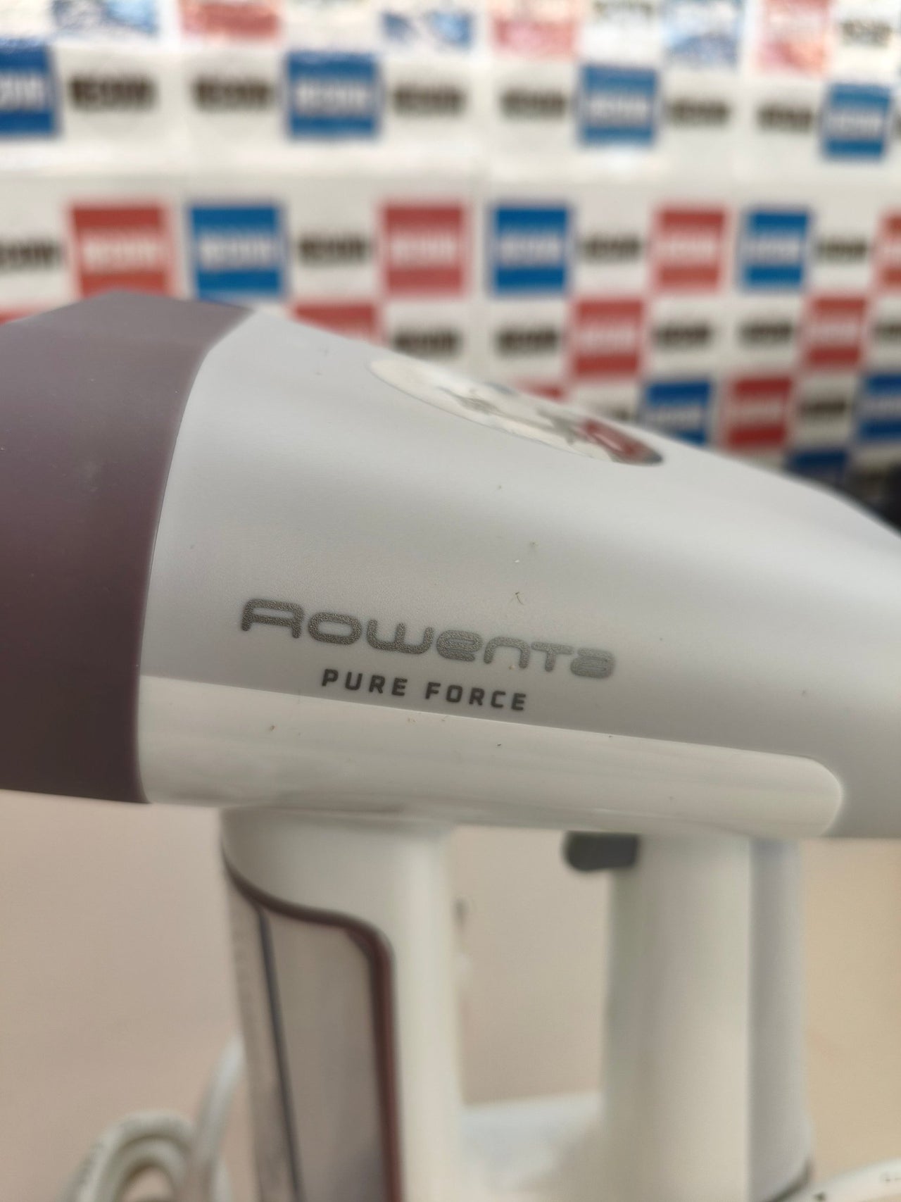 Rowenta Pure Force, plancha vertical de vapor 2 en 1