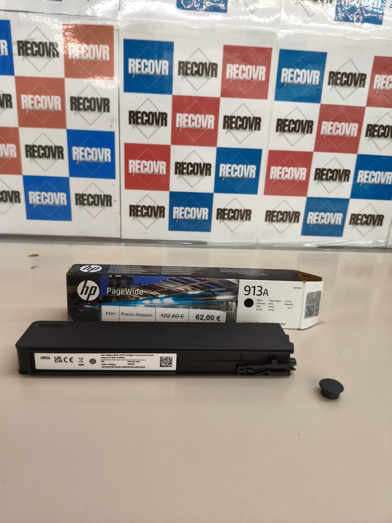 HP PageWide, cartucho de tinta negro