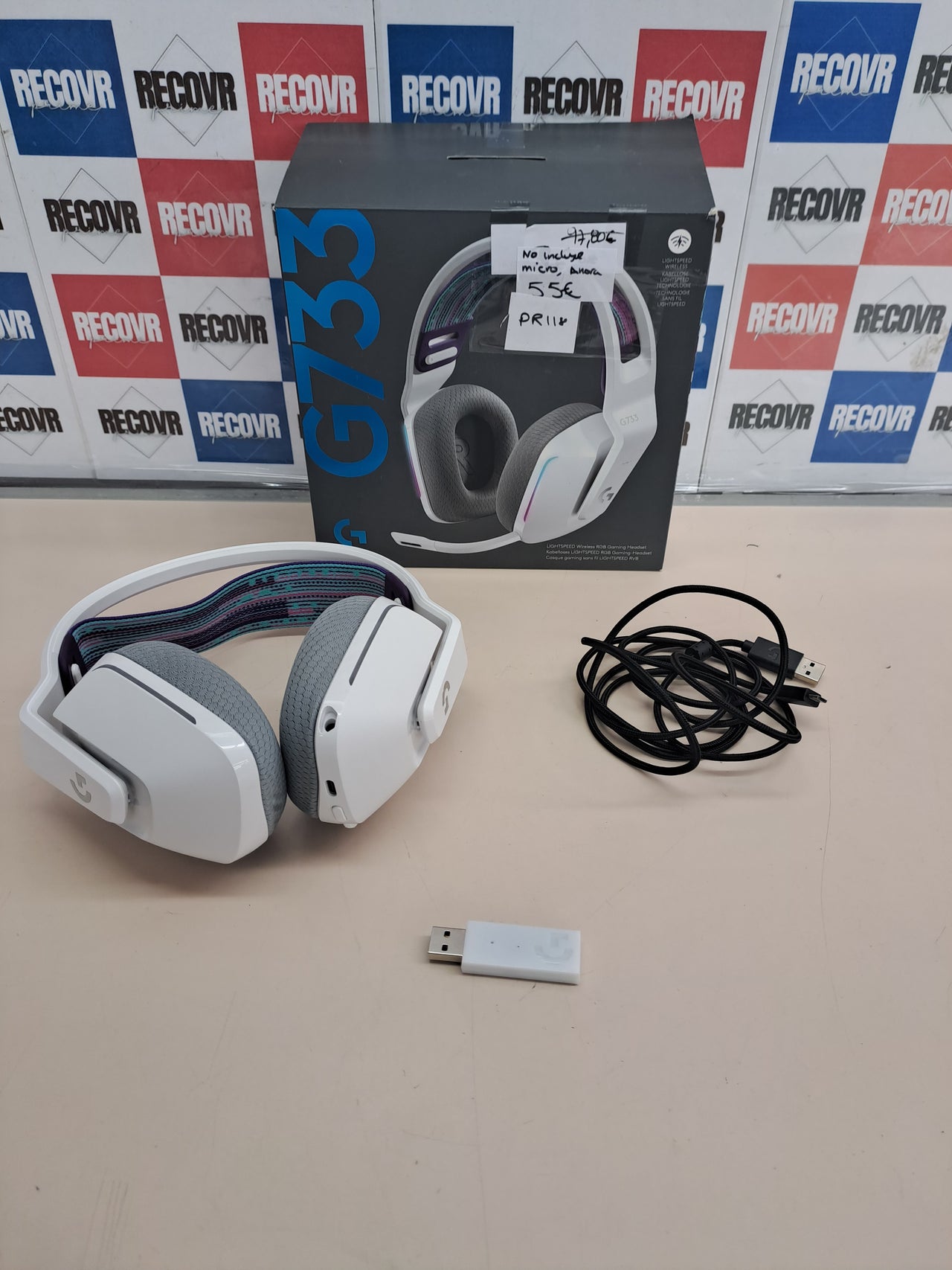Auriculares gaming inalámbricos Logitech G733