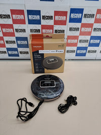 Reproductor CD portátil Grundig con batería y auriculares