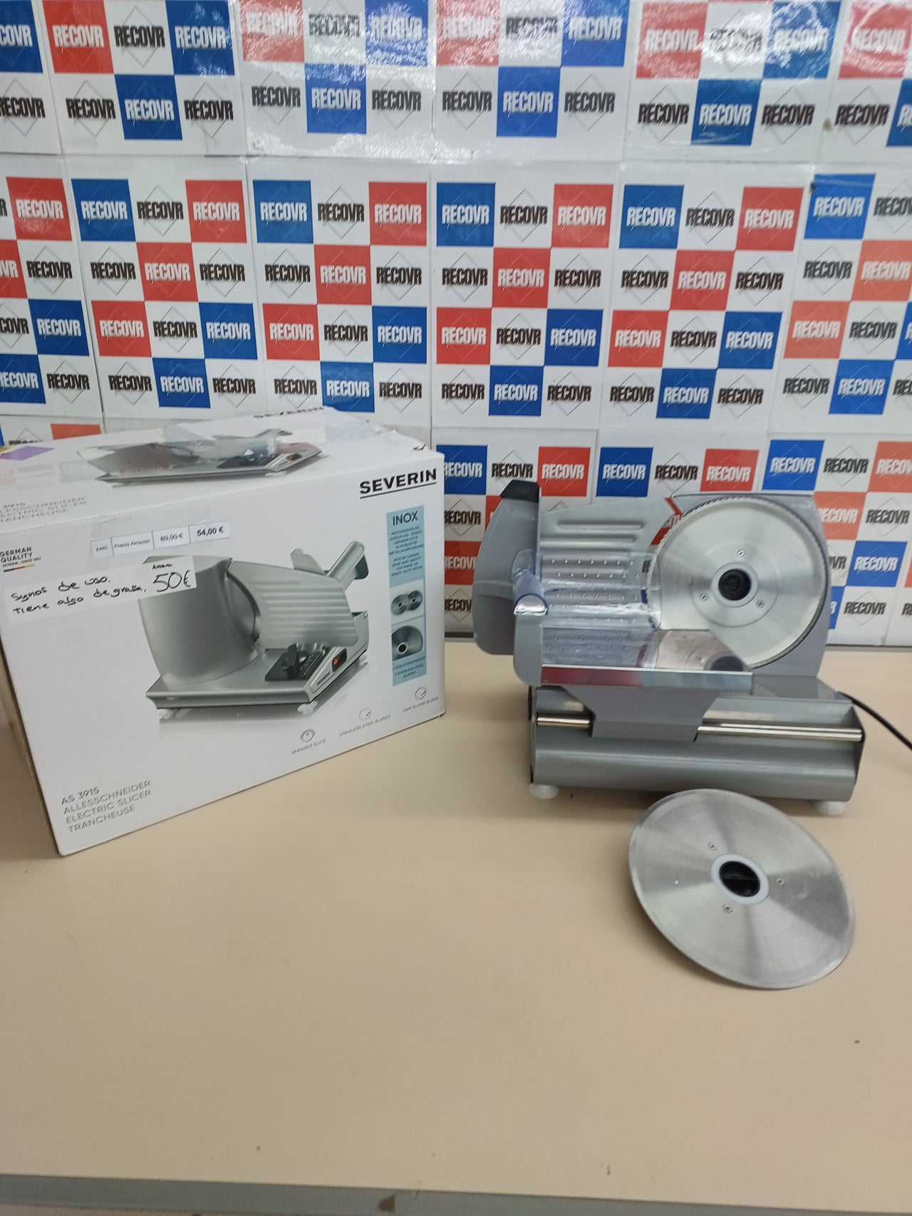 Cortafiambres eléctrico 180 W – Severin
