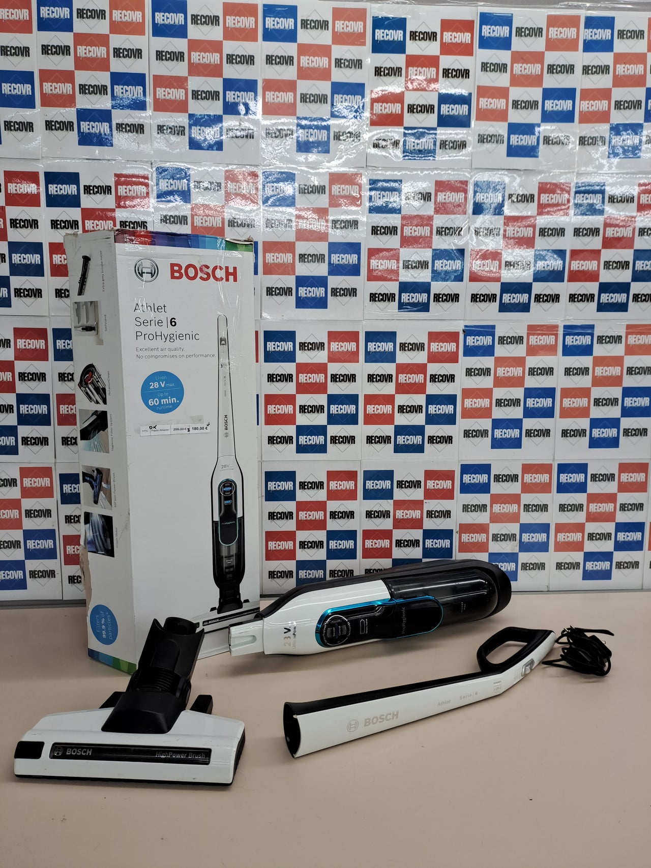 Aspiradora escoba Bosch Athlet ProHygienic Serie 6 sin cable