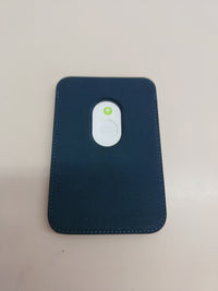 Cartera MagSafe trenzado fino verde Apple