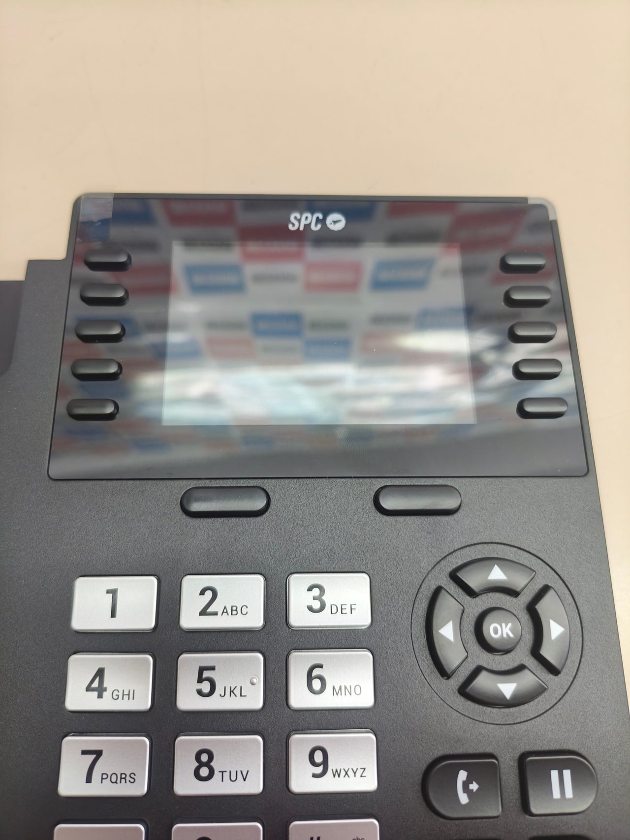 Teléfono fijo 4G SPC WF100 con SIM y pantalla de 3,5"