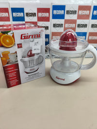 Girmi Sr02 Prensa De Cítricos Eléctricos 0,7 L 25 W Rojo, Blanco