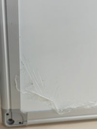 Pizarra magnética blanca Ofituria 200x100 cm con marco de aluminio