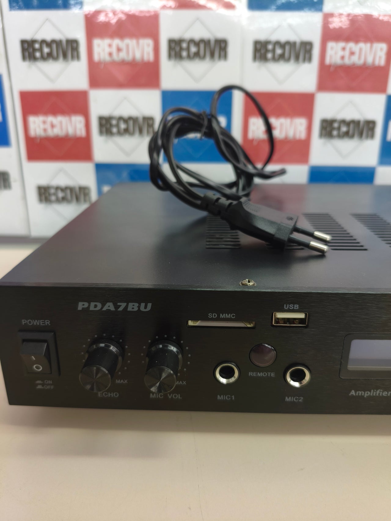 Amplificador de audio Pyle 5 canales Bluetooth para cine en casa y rack