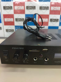 Amplificador de audio Pyle 5 canales Bluetooth para cine en casa y rack