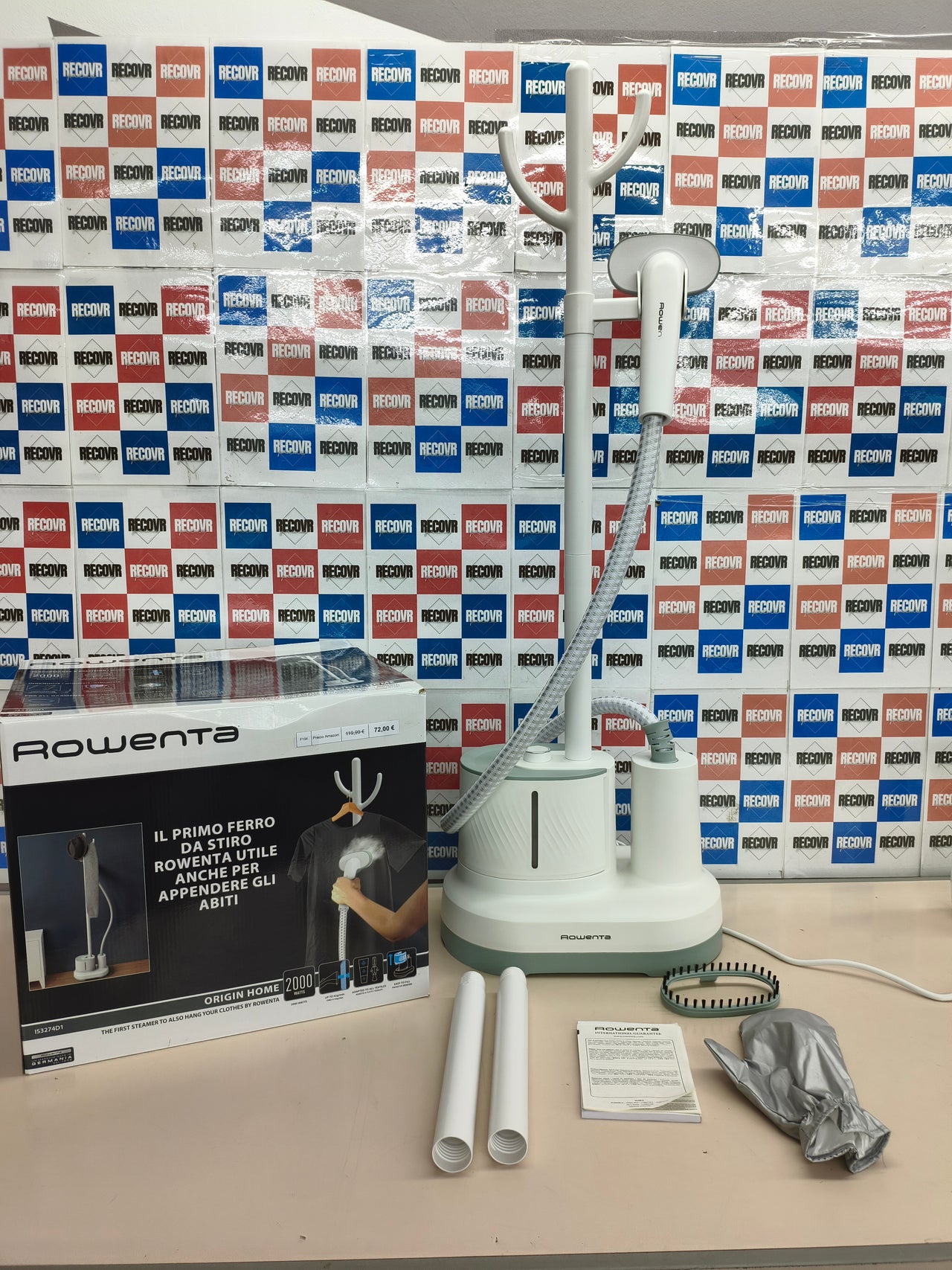 Rowenta Origin Home steamer vertical 2000W