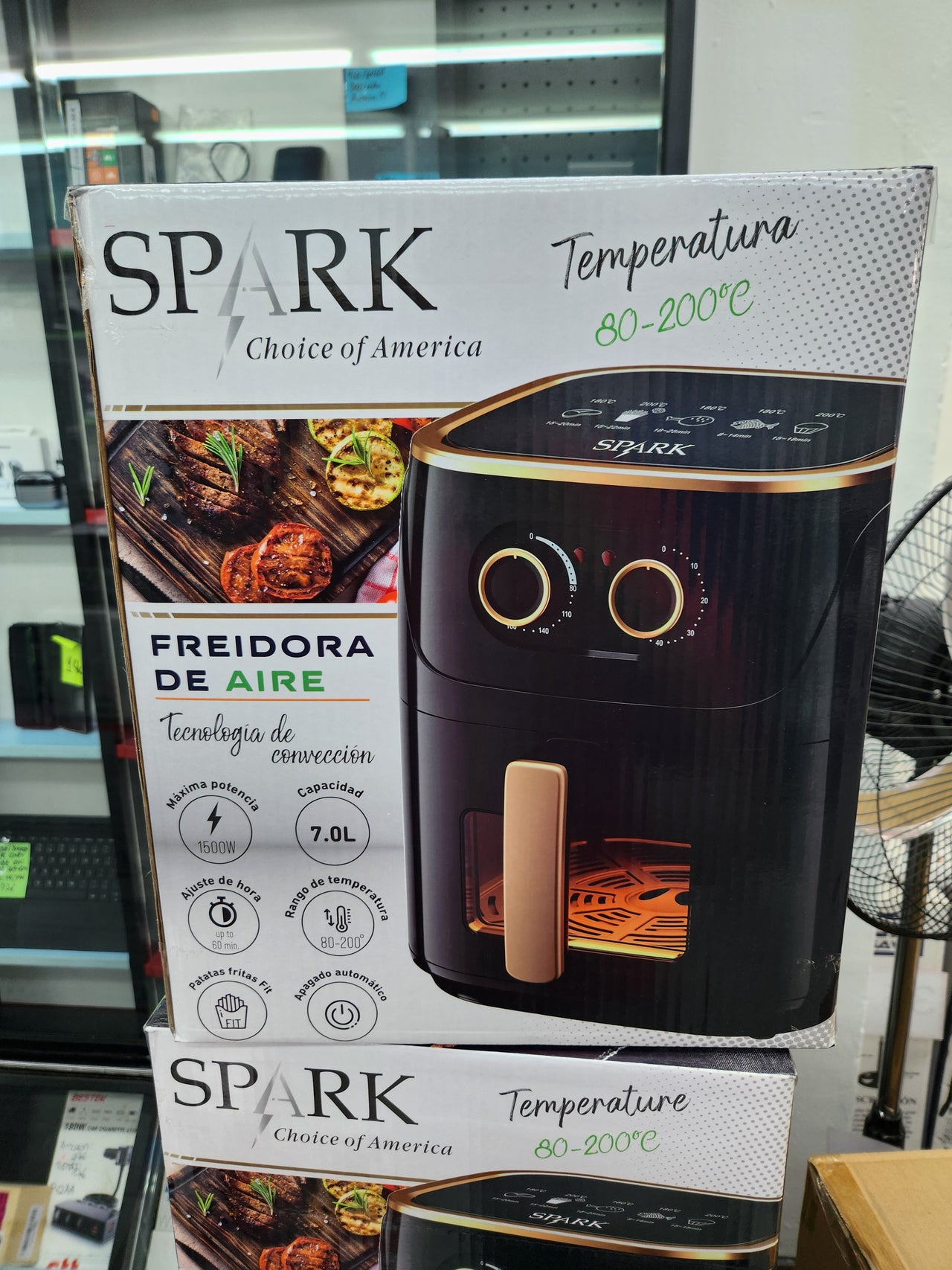 Freidora de Aire 7L 1500W Spark
