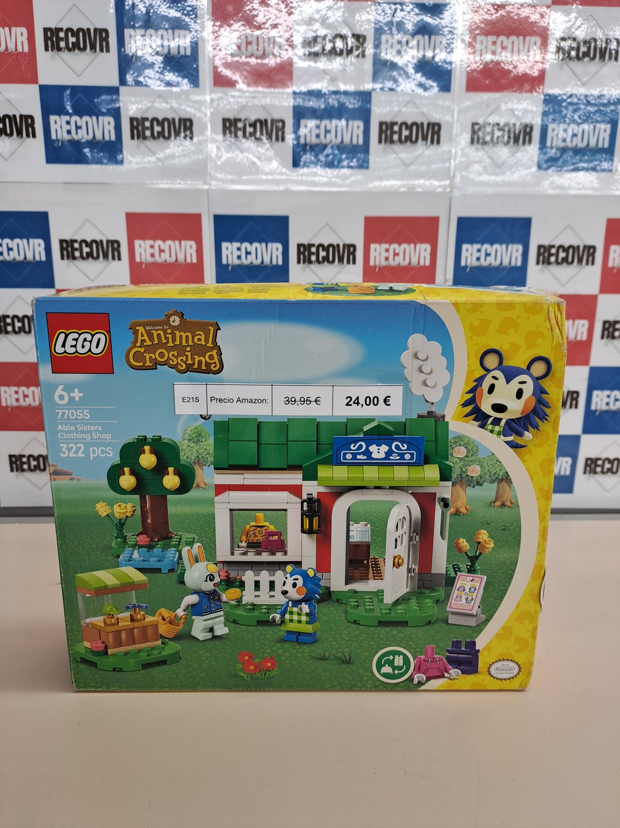 LEGO Animal Crossing Tienda de Ropa de las Hermanas Manitas
