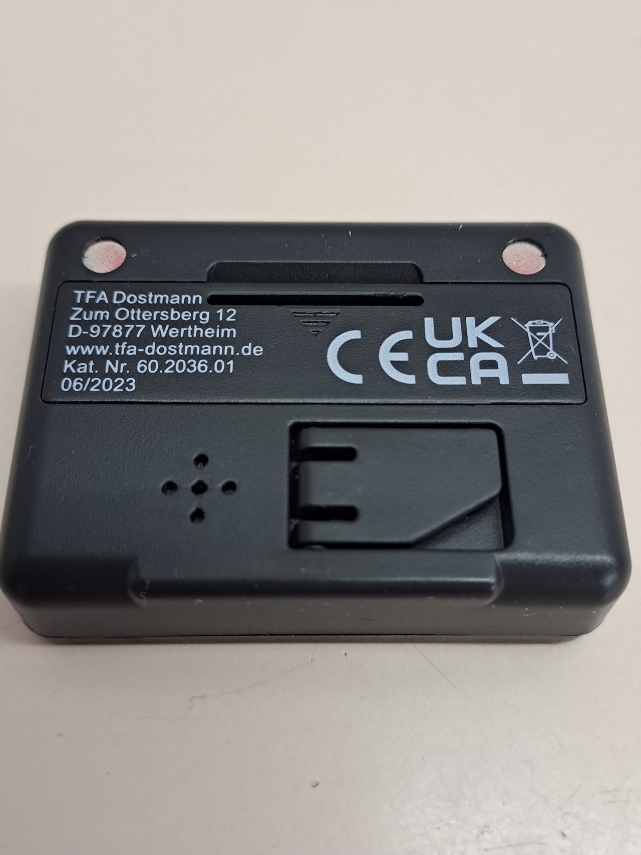 Minireloj digital compacto alarma cronómetro