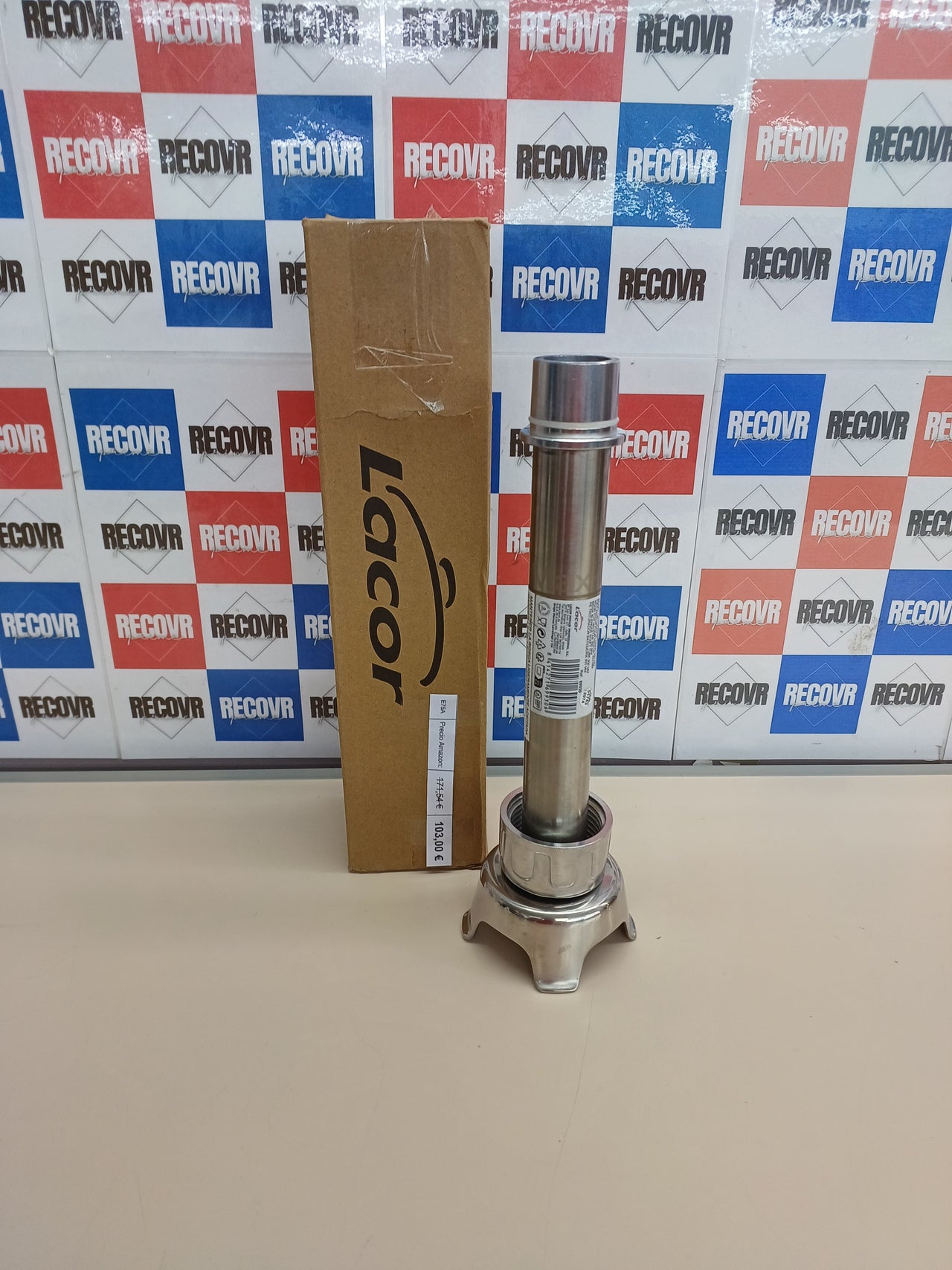 Brazo Triturador Lacor 69930 Acero Inox 30 cm