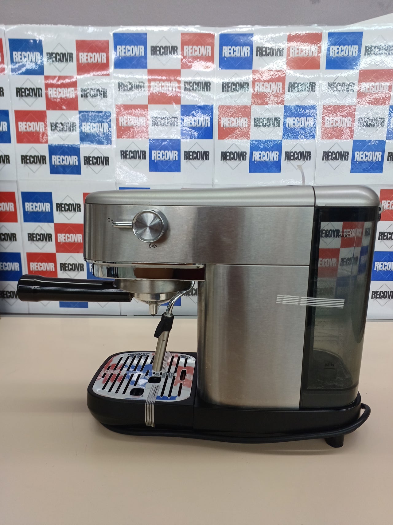Cafetera de metal 15 bares,130W, 1,1L Ariete 1380