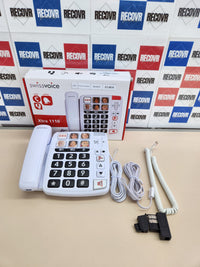 Teléfono Cable, Teclas Grandes, 6 Teclas de Memoria con Foto