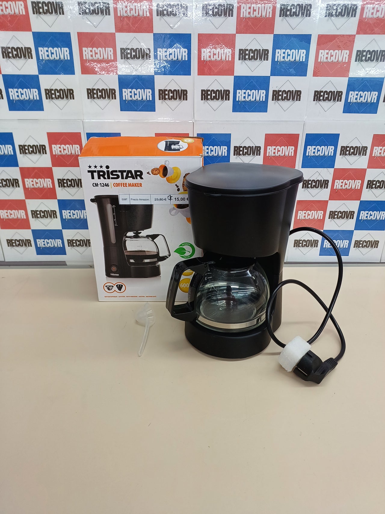 Cafetera Goteo Tristar CM-1246 6 Tazas 600W