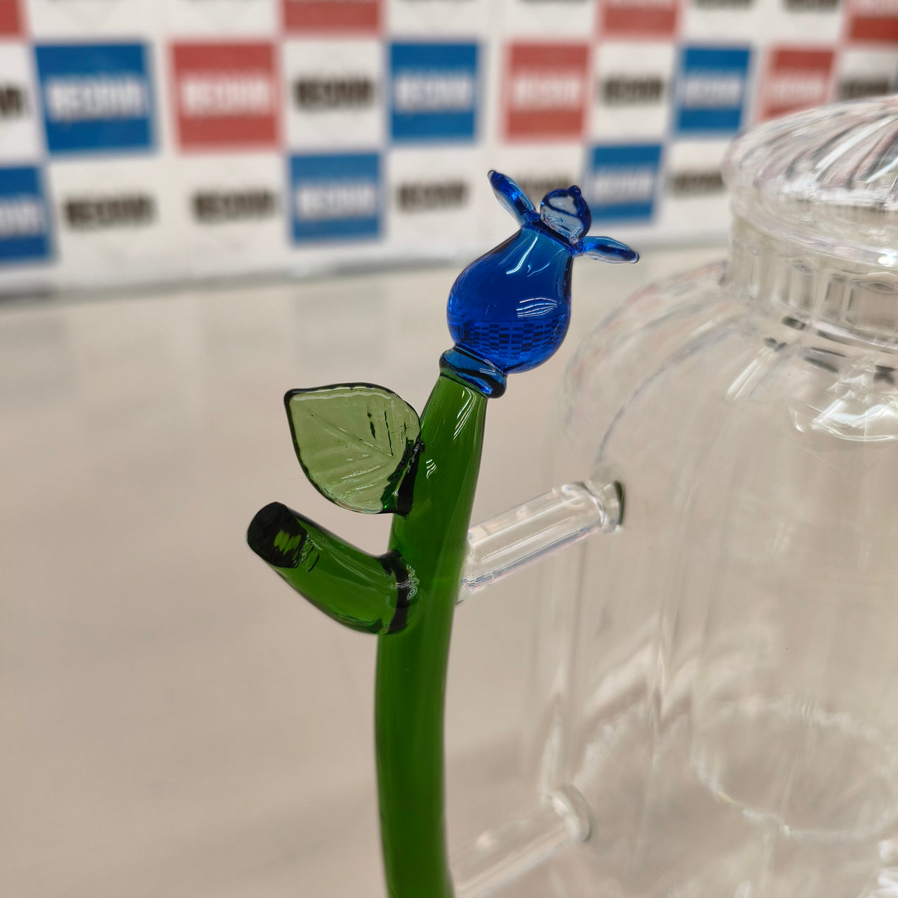 Ichendorf Milano, tetera óptica Botanica de 70 cl, vidrio borosilicato