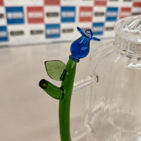 Ichendorf Milano, tetera óptica Botanica de 70 cl, vidrio borosilicato