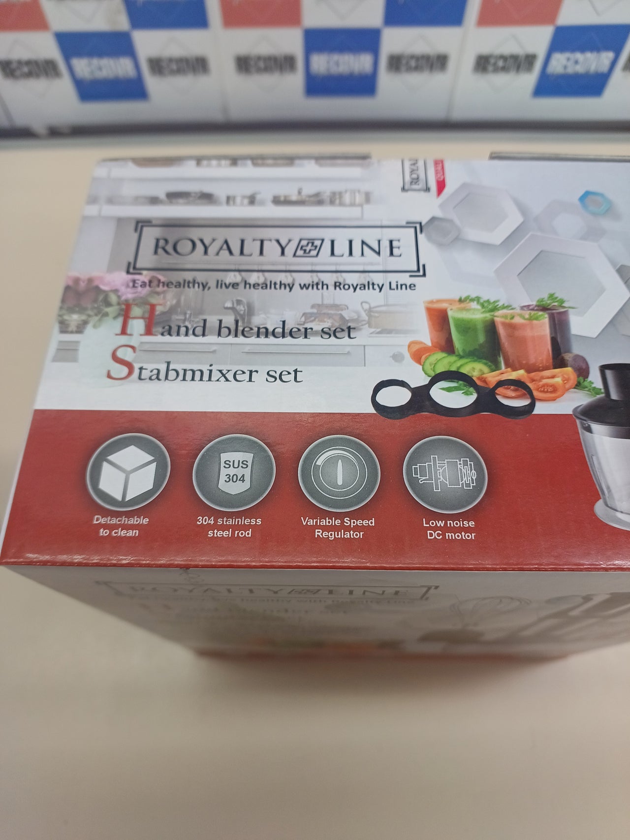 Turmix 3 en 1 800W 600ml Royalty Line RL-ESMS800