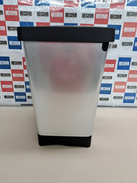 Cubo basura 21L pedal plástico BPA gris Tatay