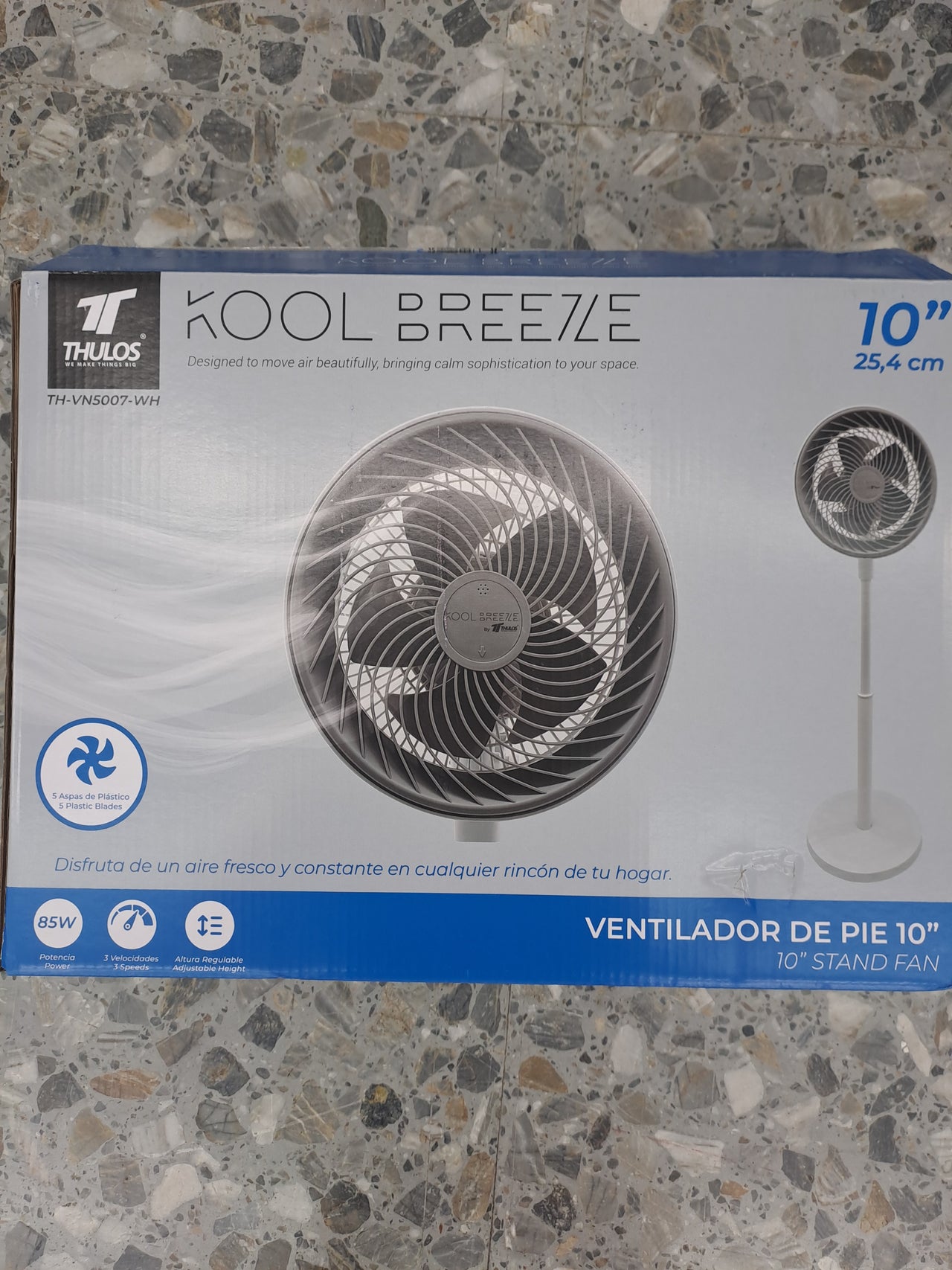 Ventilador Thulos 85W TH-VN5007-BK