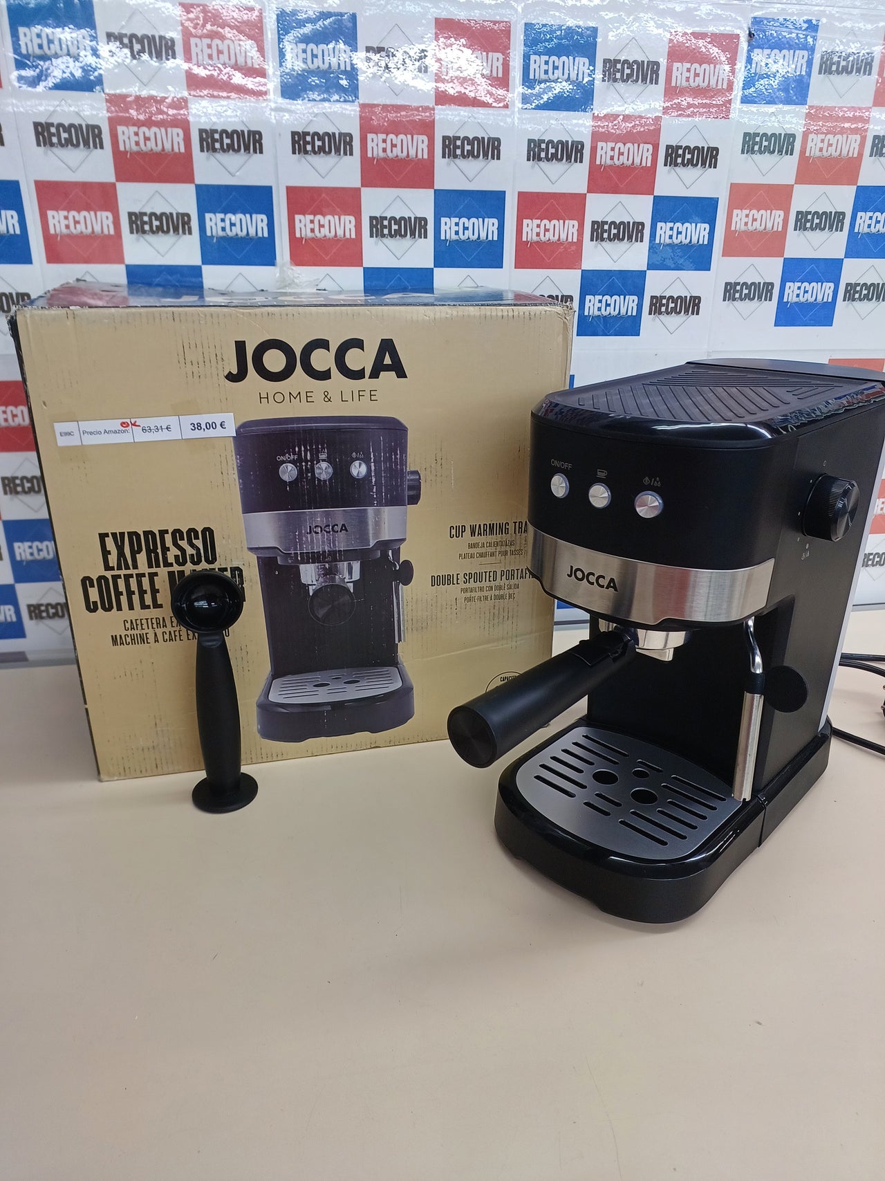 Cafetera espresso 20 bares 1100 W – Jocca