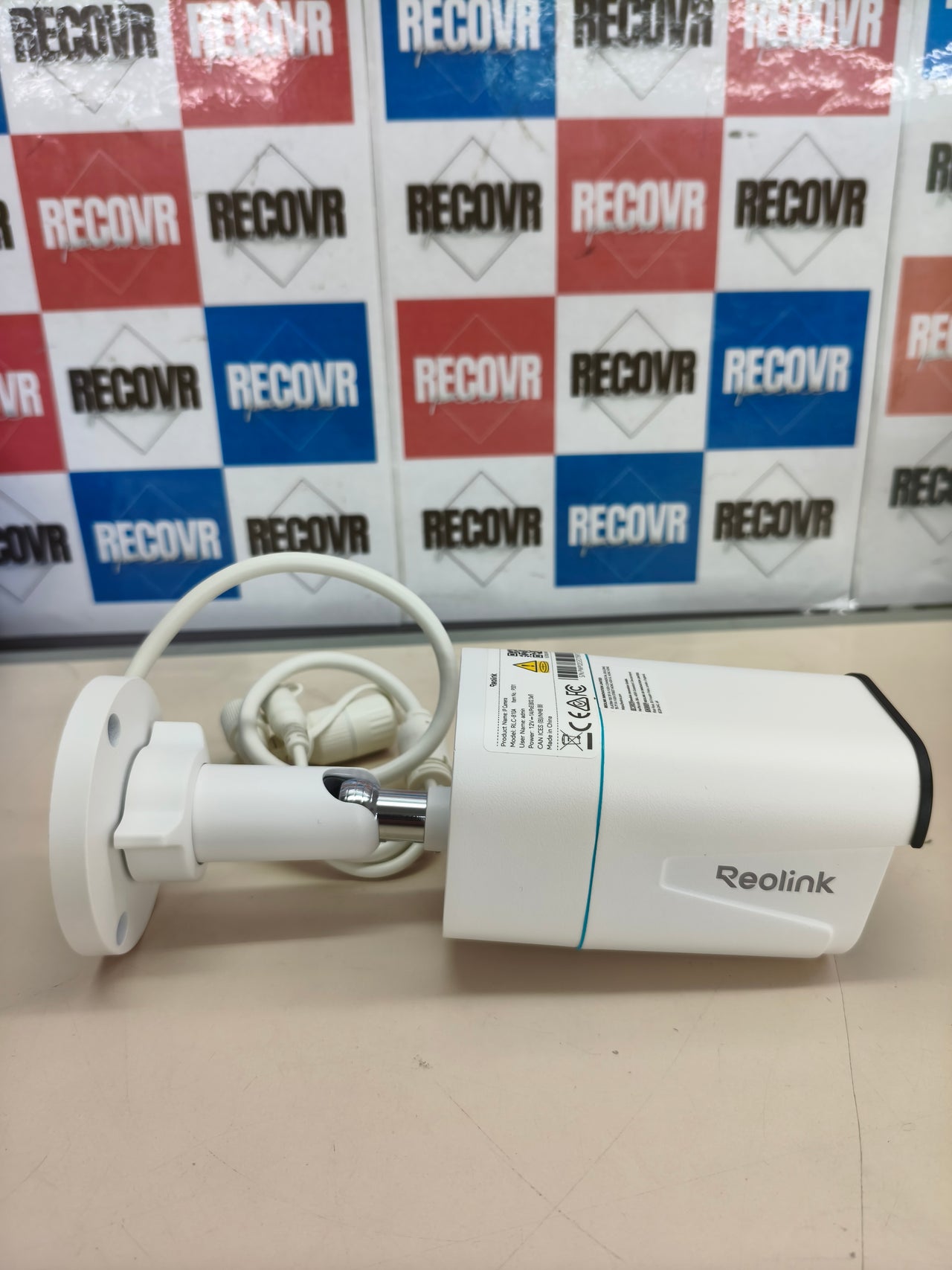 2x cámara exterior Reolink RLC-810A 4K PoE