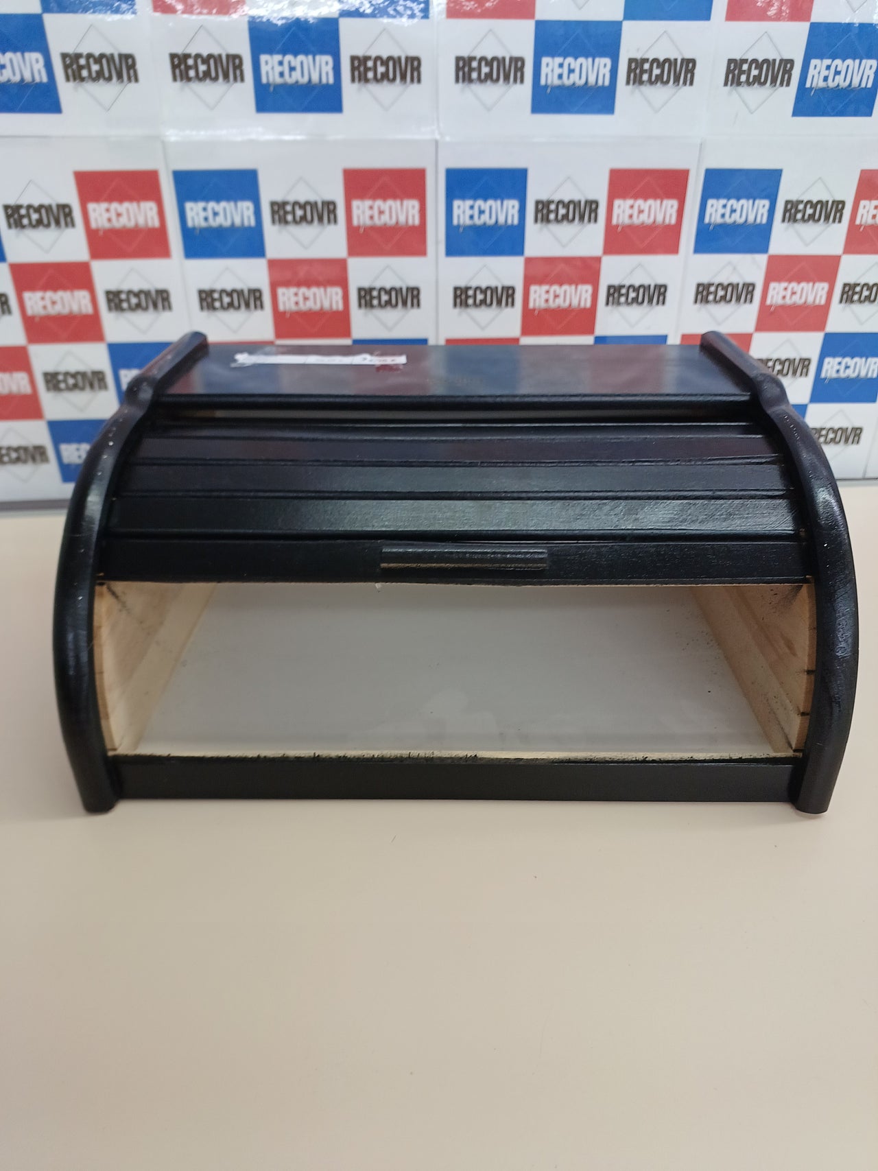 Panera de Madera Contenedor para Pan 38x28,5x17,5cm