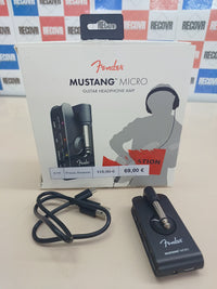 Amplificador de auriculares para guitarra con Bluetooth Fender Mustang Micro