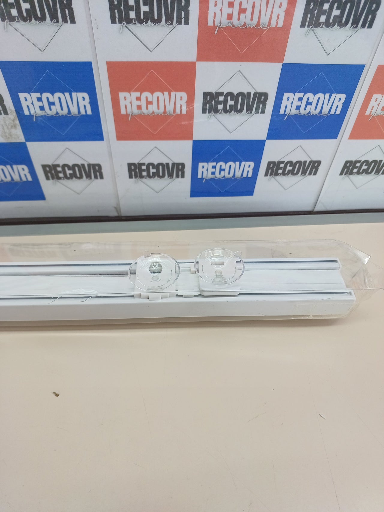 Estor plisado claraboya sin taladro blanco GARDINIA