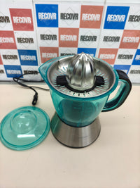 Exprimidor eléctrico de 60 W con 2 conos.