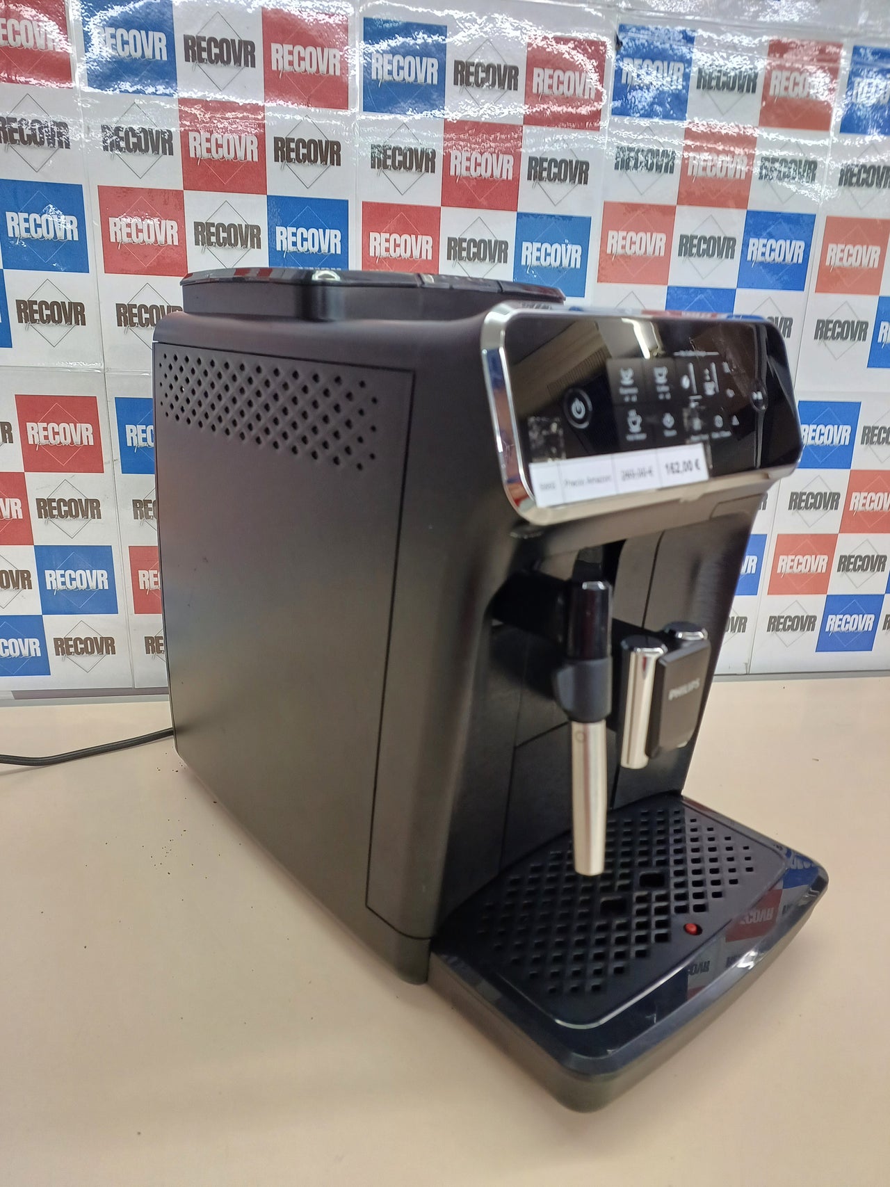 Cafetera automática 2 cafés con molinillo – Philips