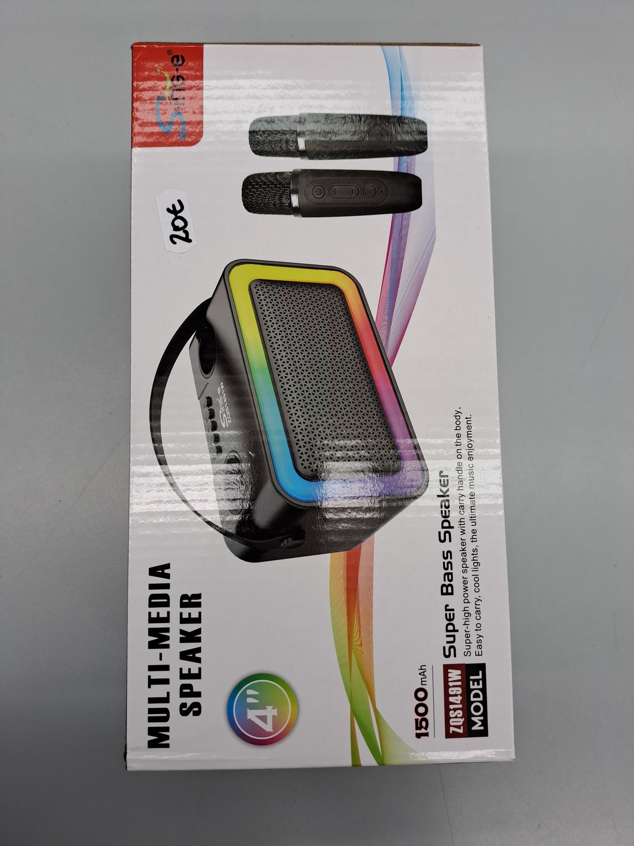 Altavoz Karaoke ZQS1491W