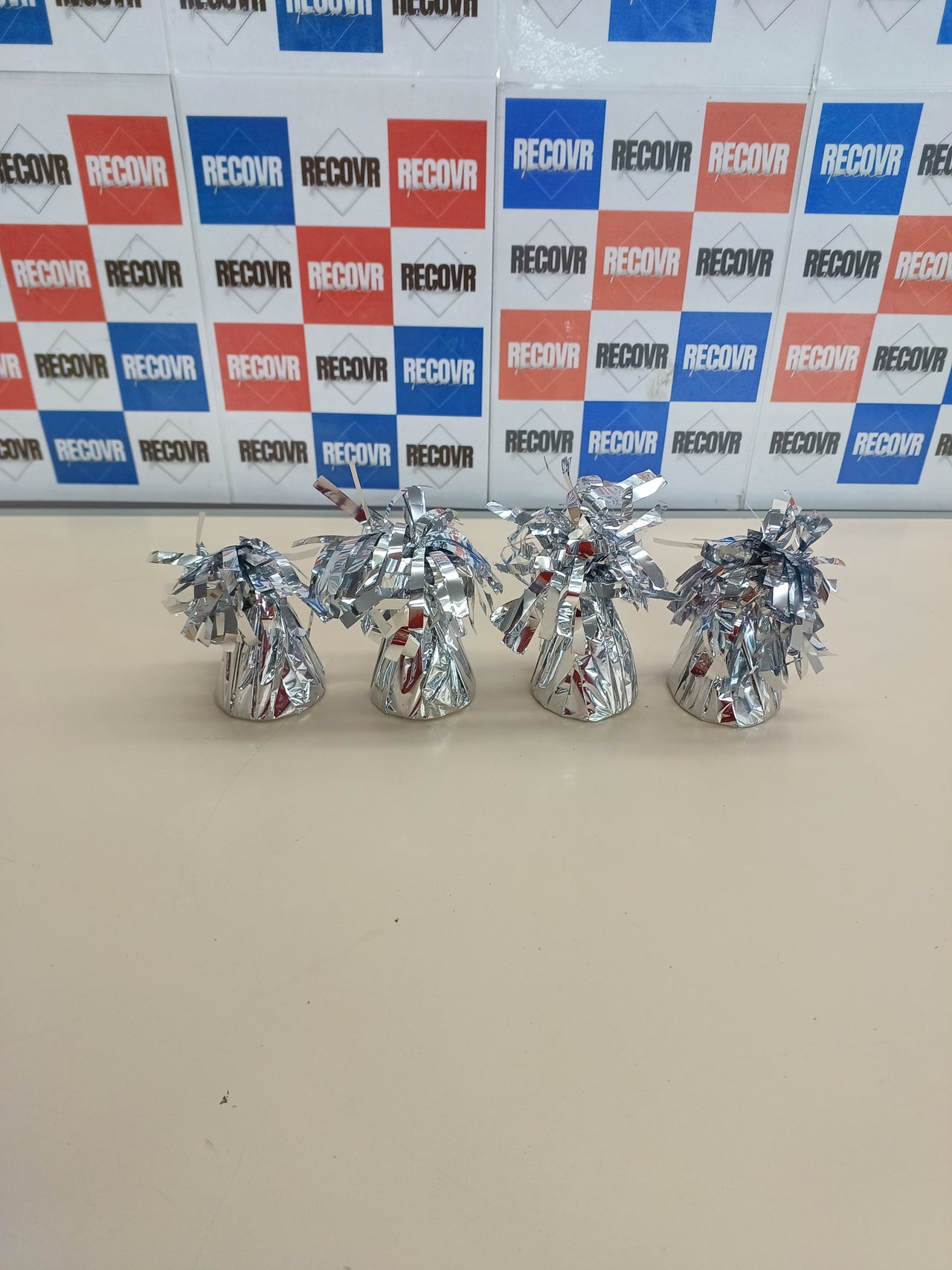 Peso para globos con lámina metálica, 16und, 160-180g