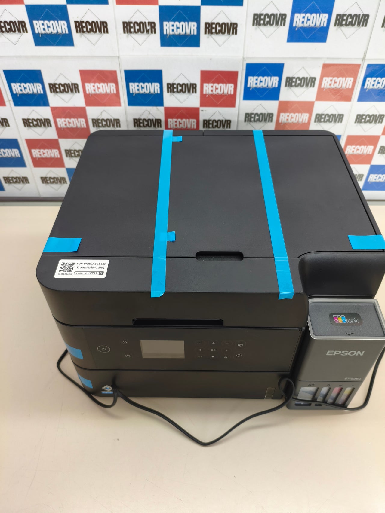 Impresora Epson EcoTank ET-3950  multifunción Wi-Fi A4 con dúplex y ADF 30 hojas