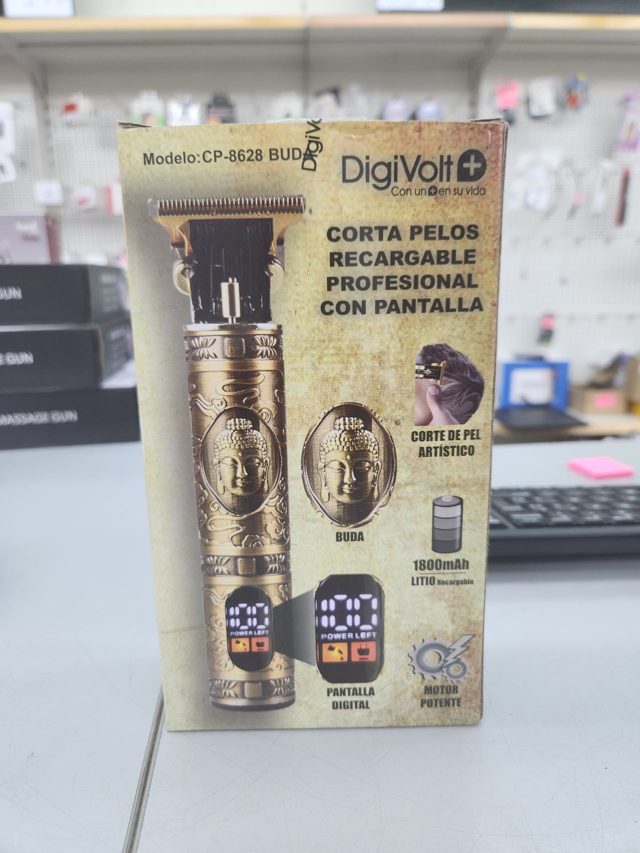Maquinilla de Pelo Recargable Profesional 5W 1800mAh CP-8628