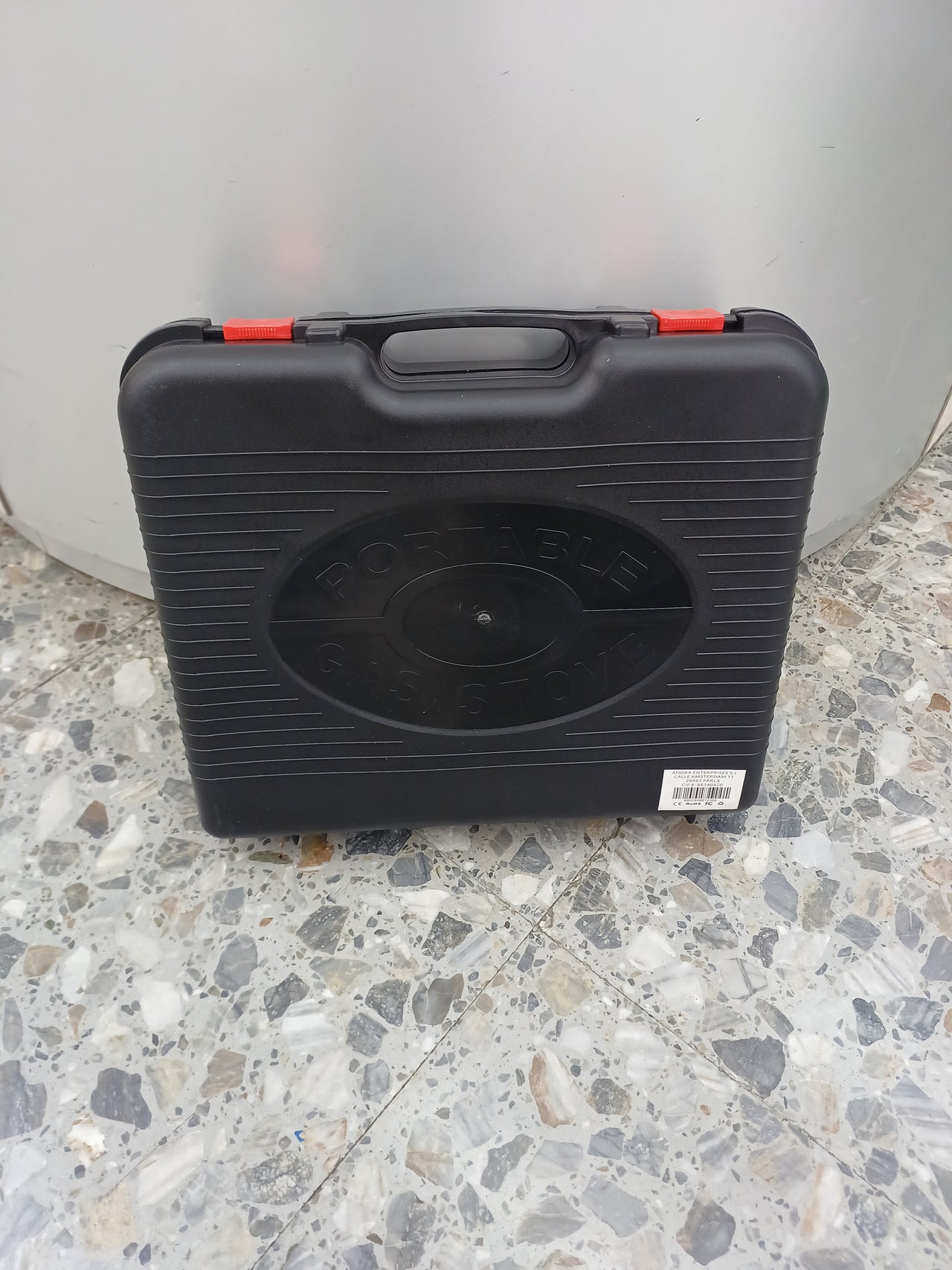 Cocina de gas portátil, un fogón portable gas stove
