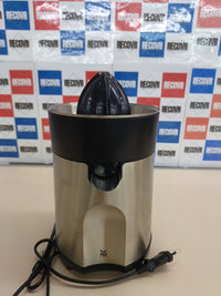 Exprimidor 85W acero inoxidable con 2 conos WMF