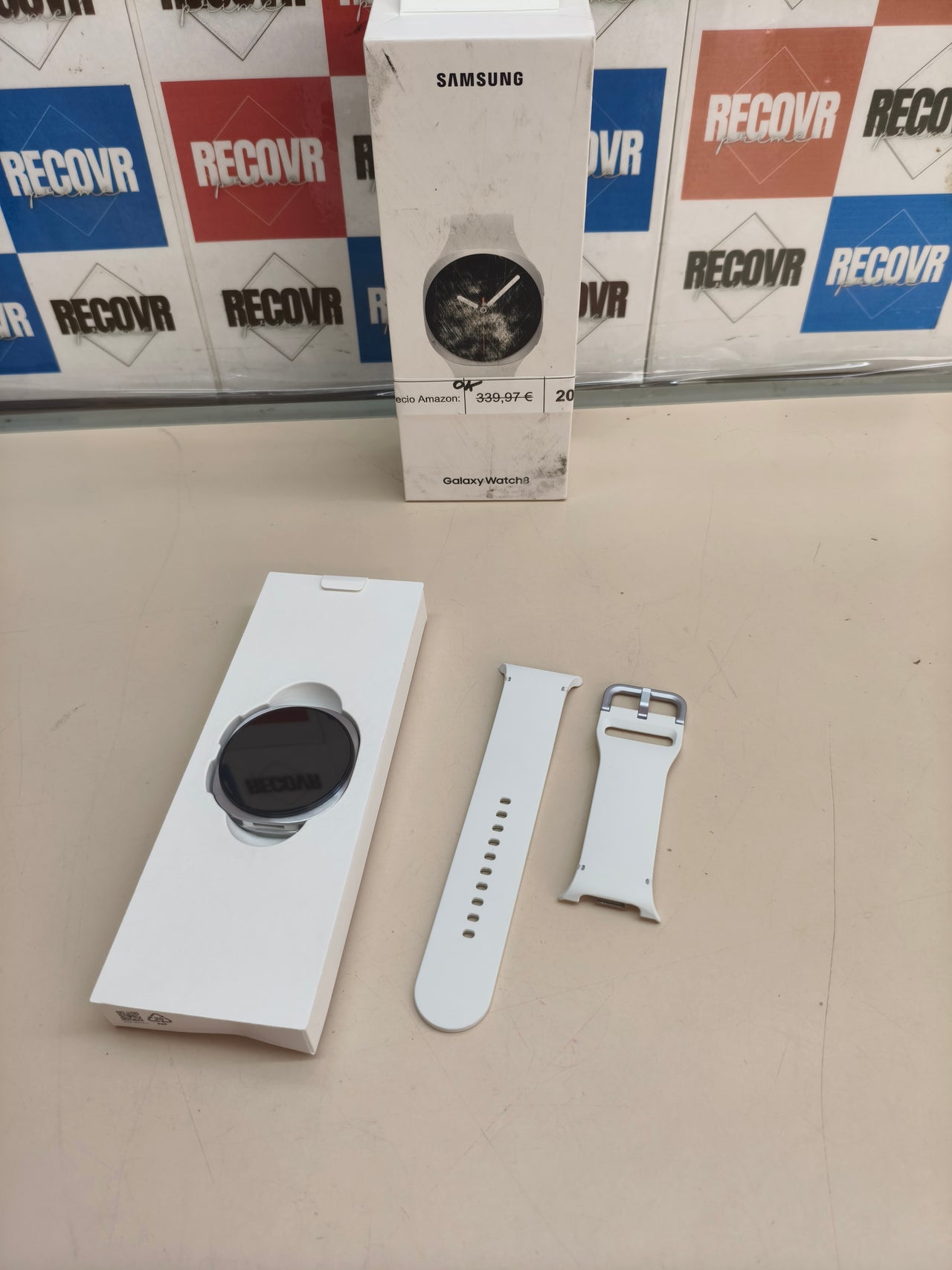 Samsung Galaxy Watch8 44 mm, Bluetooth, plata