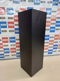 Paragüero metálico moderno negro 15.5x15.5x49 Neustein