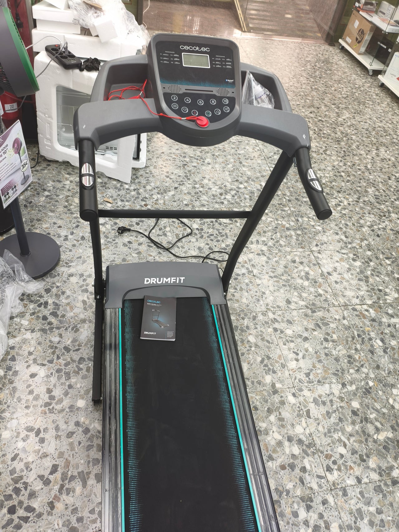 Cinta de correr plegable Cecotec Drumfit