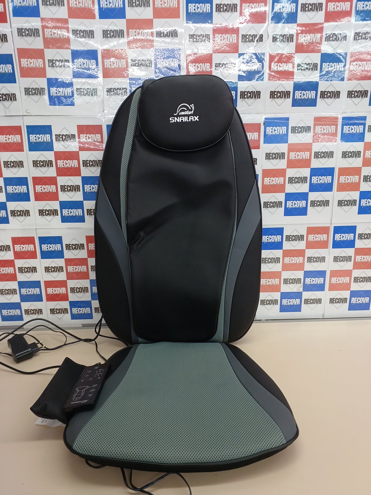 Asiento masaje shiatsu espalda con calor Snailax