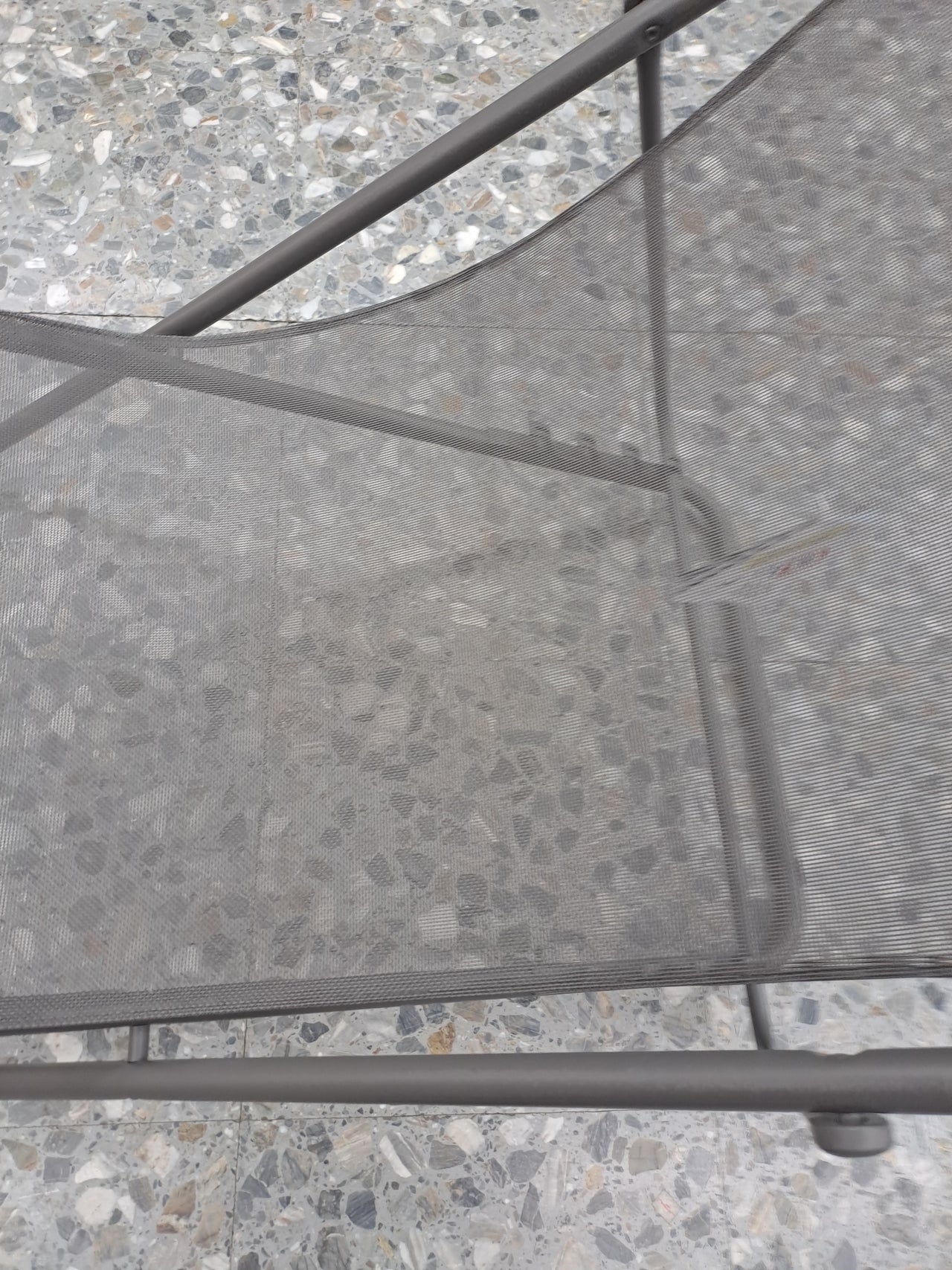 Tumbona plegable reclinable para jardín o terraza.