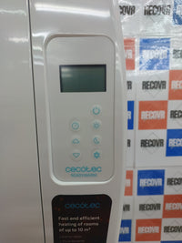 Radiador eléctrico bajo consumo 900 W 6 elementos con mando y temporizador – Cecotec