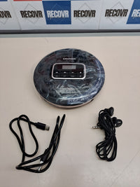Reproductor CD portátil Grundig con batería y auriculares