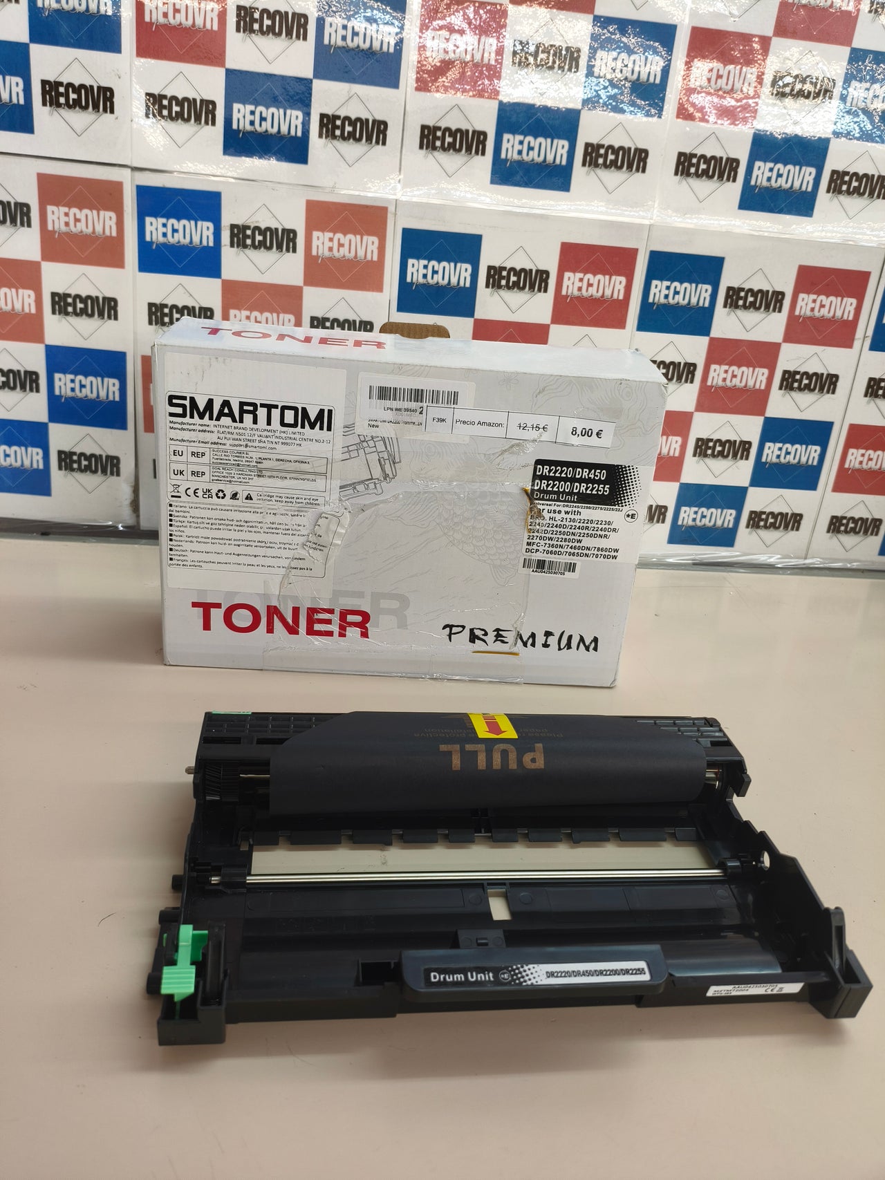 SMARTOMI DR2200, tambor compatible Brother, 1 unidad