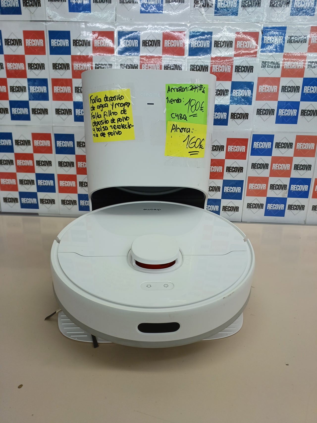 Robot Aspirador DREAME D10 Plus con Vaciado Auto