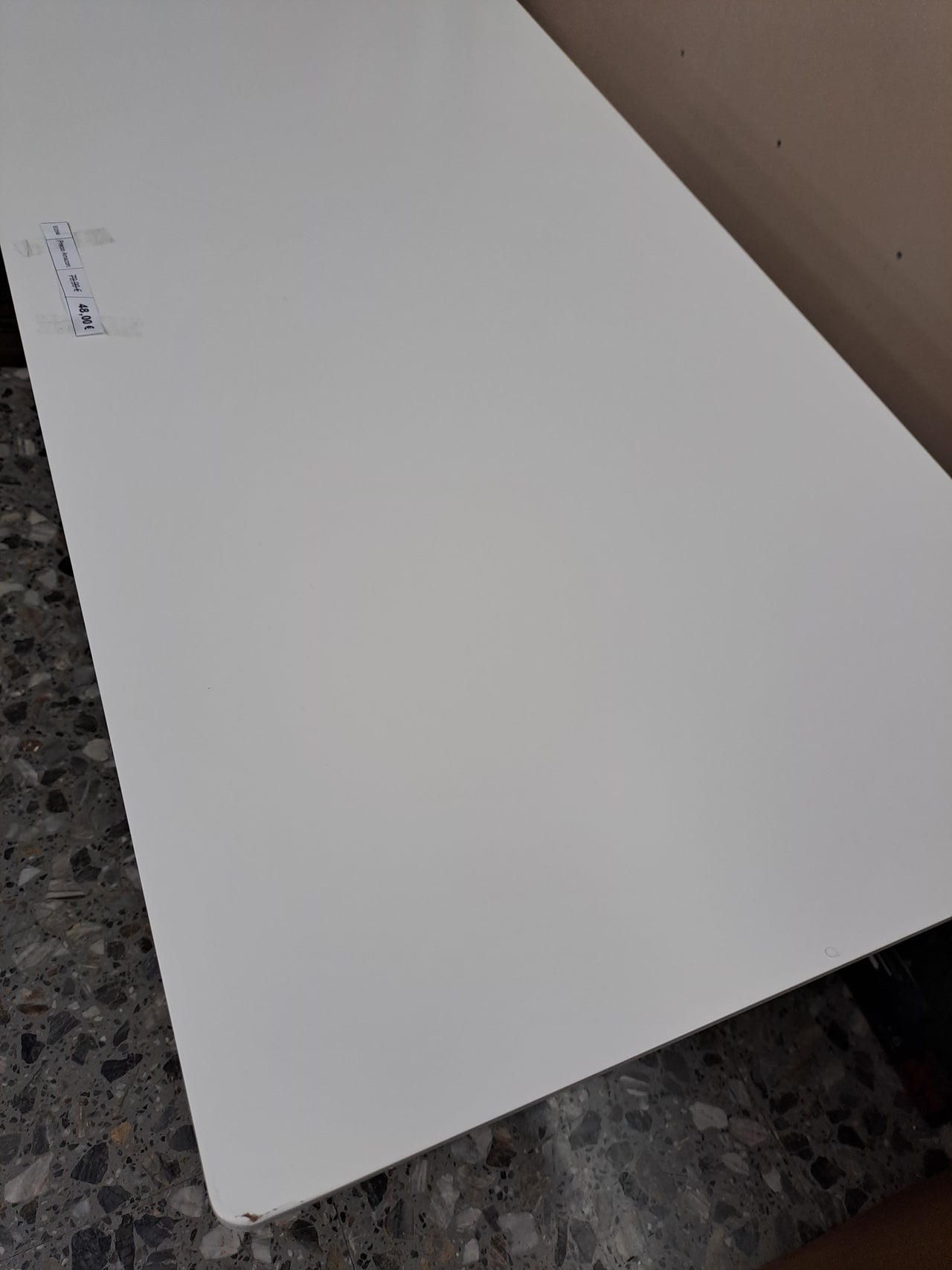 Mesa plegable ajustable bambú MDF 70x105 Relaxdays